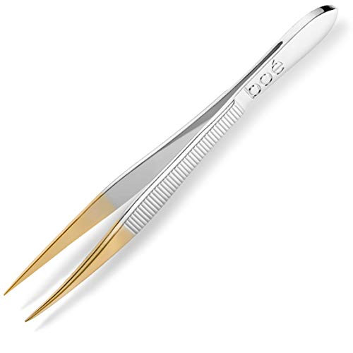 Point Tweezer Boé Perel Point Tip Eyebrow Tweezer - Professional Swiss Precision Hair Removal Tool Tweeze with Sharp Tip Point Tweezer Boé Perel Point Tip Eyebrow Tweezer - Professional Swiss Precision Hair Removal Tool Tweeze with Sharp Tip