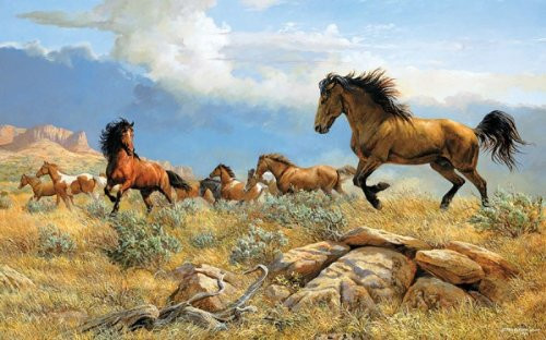 Distant Thunder 550 pc Jigsaw Puzzle
