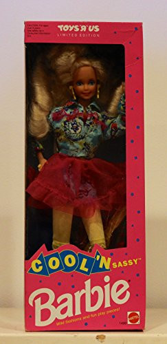 Barbie Toys inchRinch Us Limited Editionn inchCool n Sassyinch 1490 1992 Edition