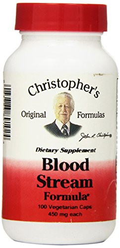 Dr. Christopher Blood Stream Formula 100 vegetarian caps 450 mg.