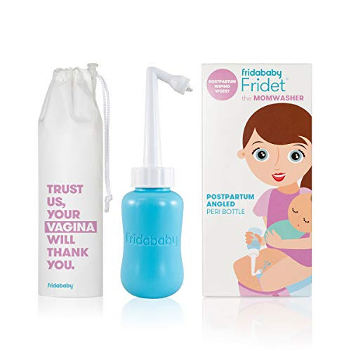 MomWasher Peri Bottle for PostPartum Care by Fridababy - Perineal Recovery After Birth MomWasher Peri Bottle for PostPartum Care by Fridababy - Perineal Recovery After Birth