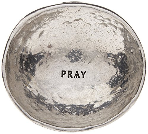 Cathedral Art PRD105 Pray Trinket Dish, 2-1/2-Inch Cathedral Art PRD105 Pray Trinket Dish, 2-1/2-Inch