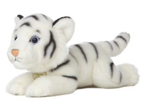 Aurora World Miyoni 11" Stuffed White Tiger