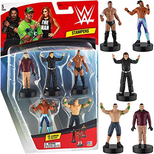 P.M.I. WWE Superstar Stampers Self-Inking WWE Superstars D P.M.I. WWE Superstar Stampers Self-Inking WWE Superstars D