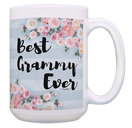 Grammy Mug Best Grammy Ever Mug Best Grammy Coffee Cup 15-oz Coffee Mug Tea Cup Floral and Stripes Grammy Mug Best Grammy Ever Mug Best Grammy Coffee Cup 15-oz Coffee Mug Tea Cup Floral and Stripes