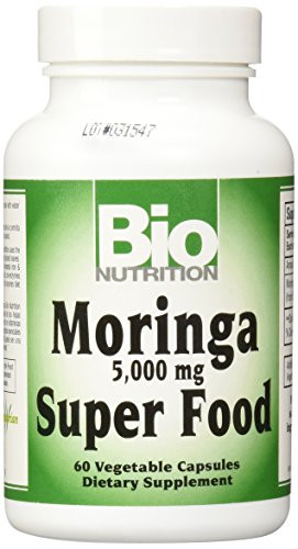BIO NUTRITION INC Moringa 5000 MG SUPR Food 60 VCAP Pack of 2
