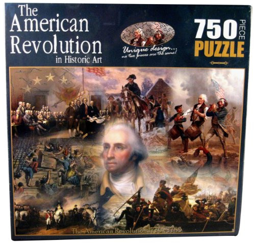 American History The Revolutionary War in Historic Art Jigsaw Puzzle (750-Piece)