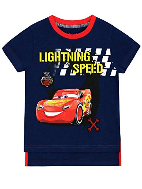 Disney Cars Boys Cars Lightning McQueen T-Shirt Size 3T Disney Cars Boys Cars Lightning McQueen T-Shirt Size 3T