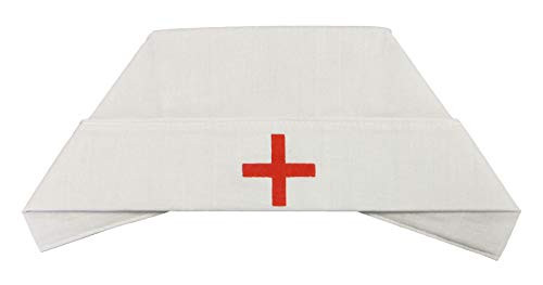 Jacobson Hat Company Cotton Nurse Hat Womens White One Size
