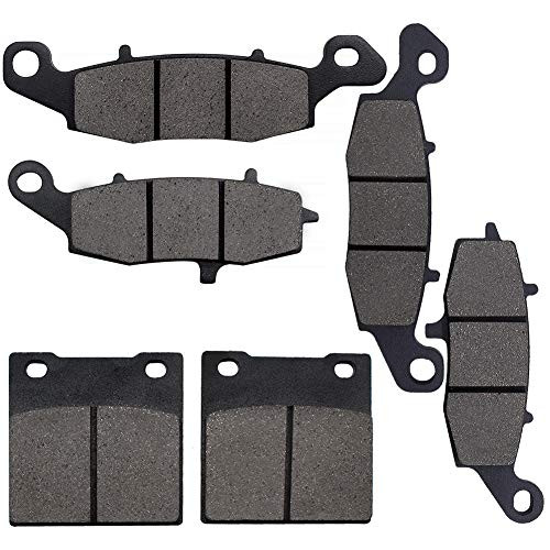 Yerbay Motorcycle Front and rear Brake Pads for Suzuki GSF600 S GSF600S Bandit 600 2000 2001 2002 2003 2004  SV650 SV-650 1999-2002