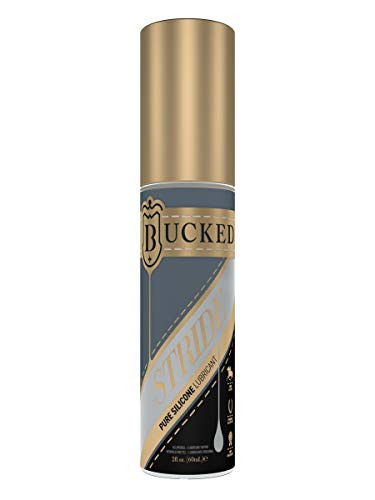 Bucked Stride Pure Silicone Lubricant by System JO  Fortified with Vitamin E  and  Aloe Vera 2oz