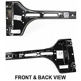 CHEVY CK FULL SIZE PICKUP 88-02 RADIATOR SUPPORT CENTER Hood Latch Support
