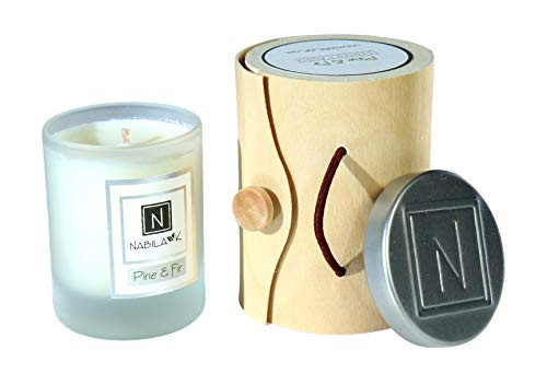 N Nabila K Home Ambiance Candle Pine  and  Fir 3oz