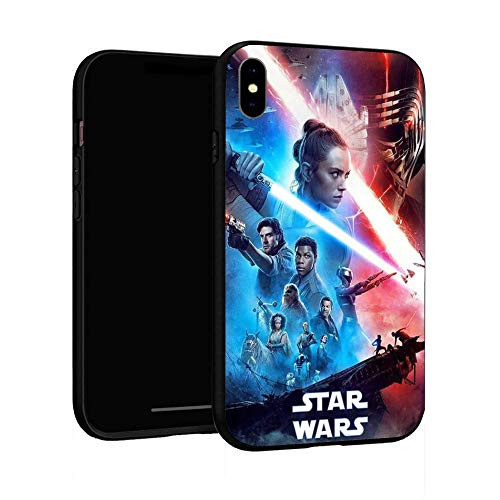 N  A iPhone XR CaseTPU Plastic Case Cover for iPhone XR Star-Wars-The-Rise-of-Skywalker-C