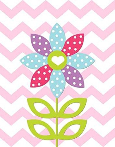 Chevron Lovebug V Poster Print by Tamara Robinson 11 x 14