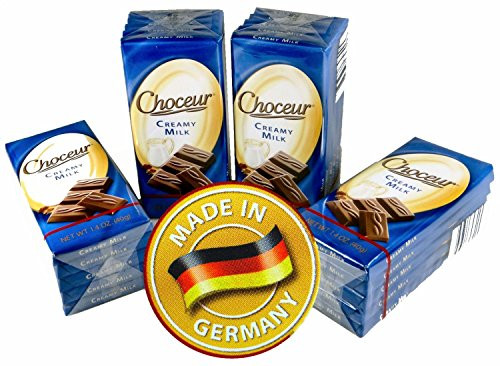 Choceur Creamy Milk Chocolate Bars - 20 x 1.4 oz 40g Bars