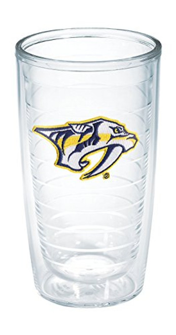 Tervis 1063877"NHL Nashville Predators" Tumbler, Emblem, 16 oz, Clear Tervis 1063877"NHL Nashville Predators" Tumbler, Emblem, 16 oz, Clear