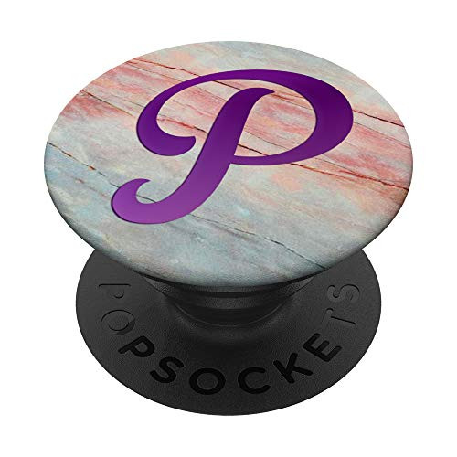Purple Letter P Monogram On Pink Blue Green Marbled Look PopSockets PopGrip Swappable Grip for Phones and Tablets Purple Letter P Monogram On Pink Blue Green Marbled Look PopSockets PopGrip Swappable Grip for Phones and Tablets