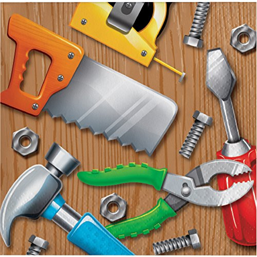 Handyman Beverage Napkins 48 ct