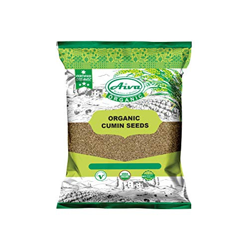 AIVA Organic Cumin Seeds Jeera 3.5 oz
