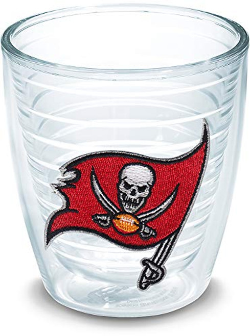 Tervis 1141275 NFL Tampa Bay Buccaneers Primary Logo Tumbler with Emblem 12oz, Clear Tervis 1141275 NFL Tampa Bay Buccaneers Primary Logo Tumbler with Emblem 12oz, Clear