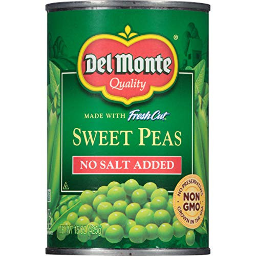 Del Monte No Salt Added Fresh Cut Sweet Peas - 15 oz