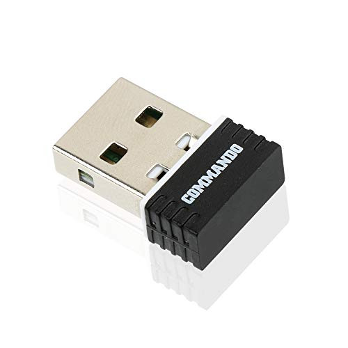 Nano Wi-Fi USB Adapter 802.11N 2.4 GHz 150Mbps USB 2.0 Wireless Wi-Fi Dongle Compatible with Windows XPVista788.110 LinuxMac OS for Desktop Laptop