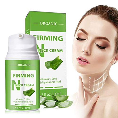 Neck Firming Cream Anti-wrinkle Cream Anti-aging Moisturizer to Tightening Saggy and Crepey Skin Fading Neck Lines Firming Skin Beauty Neck Décolleté 1.7 Fl Oz