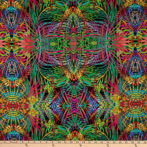In The Beginning Digital Safari Jungle Multi Quilt Fabric By The Yard