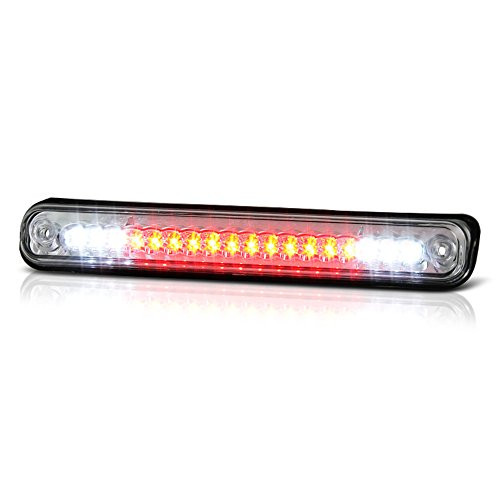 VIPMOTOZ Full LED Third Brake Cargo Light Assembly For 1988-1999 Chevy and GMC CK 1500 2500 3500 Metallic Chrome Housing Rear High Mount Stop Lamp VIPMOTOZ Full LED Third Brake Cargo Light Assembly For 1988-1999 Chevy and GMC CK 1500 2500 3500 Metallic Chrome Housing Rear High Mount Stop Lamp