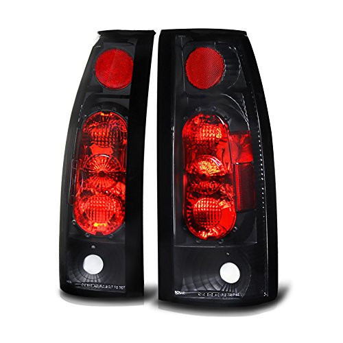 VIPMOTOZ Driver and Passenger Side Black Bezel Euro Style Altezza Tail Light Housing Lamp Assembly Replacement For 1988-1999 Chevy GMC CK 1500 2500 3500 Pickup Suburban Blazer Tahoe Yukon VIPMOTOZ Driver and Passenger Side Black Bezel Euro Style Altezza Tail Light Housing Lamp Assembly Replacement For 1988-1999 Chevy GMC CK 1500 2500 3500 Pickup Suburban Blazer Tahoe Yukon