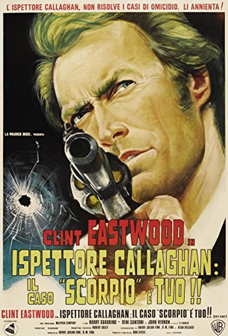 Posterazzi Dirty Harry Aka Ispettore Callaghan Il Caso Scorpico E Tuo Movie Masterprint Poster Print 11 x 17