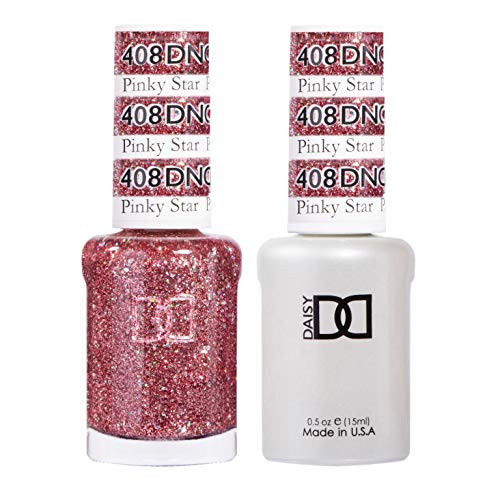 DNDDuo Gel Gel  and  Matching Polish  Glitter Set 408-pinky Star