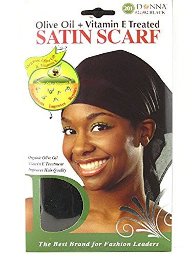 Donna Collection Olive Oil  and  Vitamin E Treated Satin Scarf