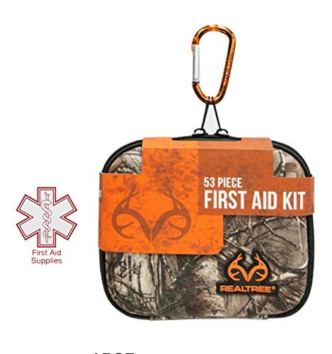 Lifeline 4451 Realtree Hard-Shell Foam First Aid Kit, 53 Piece