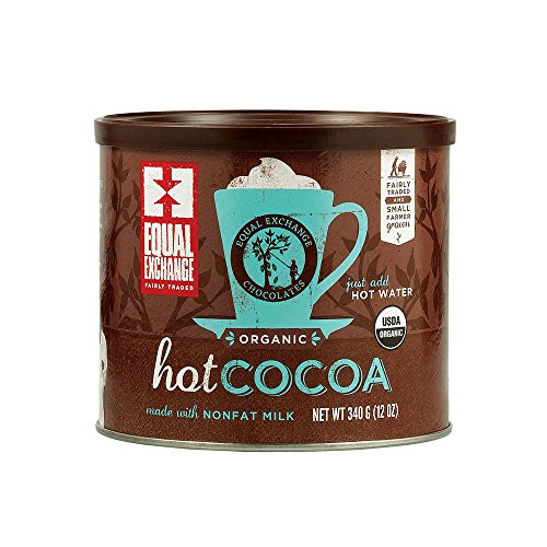 Equal Exchange Hot Cocoa Mix Cans Chocolate 12 Oz
