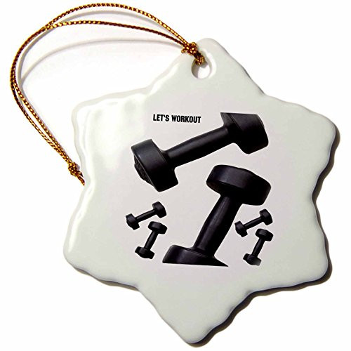 3dRose LLC E by Ercise 3-Inch Snowflake Porcelain Ornament 3dRose LLC E by Ercise 3-Inch Snowflake Porcelain Ornament