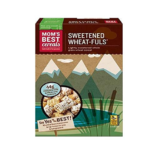 Moms Best Sweetened Wheatfuls Whole Grain Wheat Cereal 16.5 oz. Pack of 2