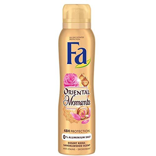 Fa Oriental Moments Spray Deodorant 0 percent Aluminium Salts - 150 ml