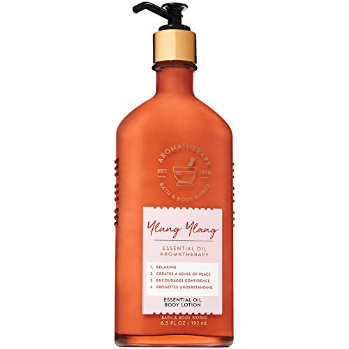 Bath and Body Works Aromatherapy YLANG YLANG Essential Oil Body Lotion 6.5 Fluid Ounce Bath and Body Works Aromatherapy YLANG YLANG Essential Oil Body Lotion 6.5 Fluid Ounce