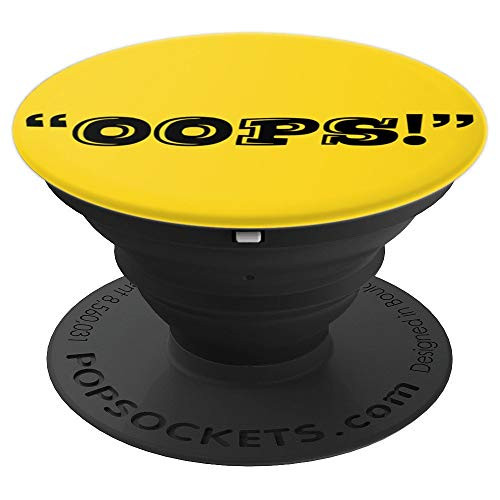 "Awayk ""Oops!"" PopSockets Stand for Smartphones and Tablets" - PopSockets Grip and Stand for Phones and Tablets "Awayk ""Oops!"" PopSockets Stand for Smartphones and Tablets" - PopSockets Grip and Stand for Phones and Tablets