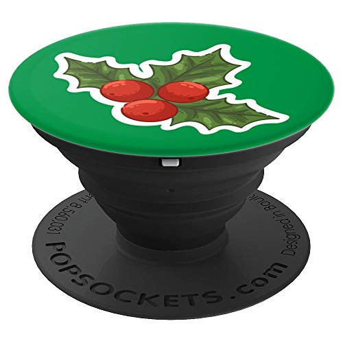 Awayk Mistletoe PopSockets Stand for Smartphones and Tablets - PopSockets Grip and Stand for Phones and Tablets Awayk Mistletoe PopSockets Stand for Smartphones and Tablets - PopSockets Grip and Stand for Phones and Tablets