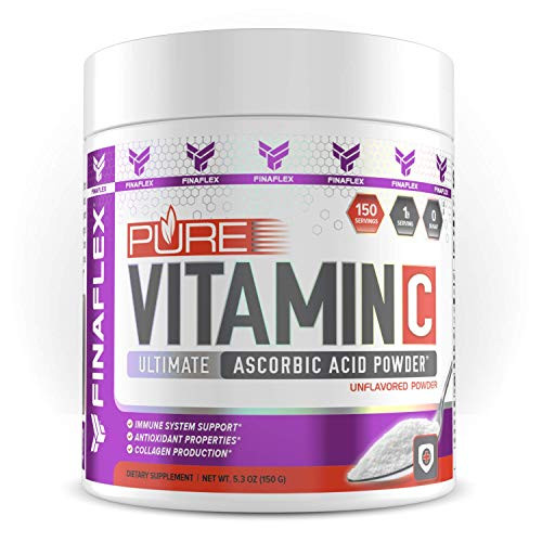 Pure Vitamin C Unflavored Powder Ultimate Ascorbic Acid Powder 150 Gram UNFLAVORED Pure Vitamin C Unflavored Powder Ultimate Ascorbic Acid Powder 150 Gram UNFLAVORED