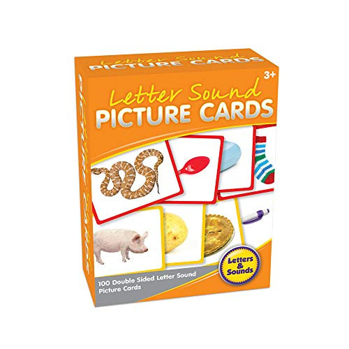 Junior Learning Letter Sound Picture Cards Educational Action Games