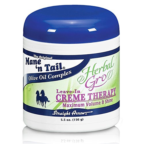 Mane n Tail Herbal Gro Leave-In Creme Therapy MAXIMUM VOLUME  and  SHINE 5.5 Ounce