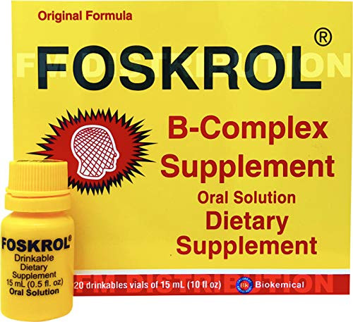 Foskrol Complejo B - B Complex Supplements