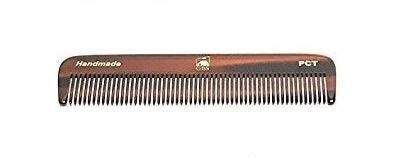 GBS PCT - Unbreakable Pocket Comb - All Fine Toothed Pocket Combs for Facial Hair Grooming. Hand-Made of Quality Cellulose Acetate Saw-Cut  and  Hand Polished