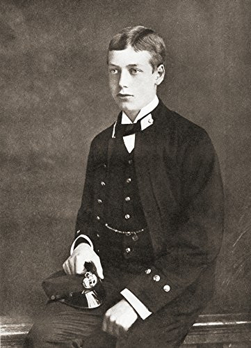 Posterazzi Later King V As A 15 Year Old Midshipman In 1880. George Frederick Ernest Albert 1865 Poster Print 13 x 18