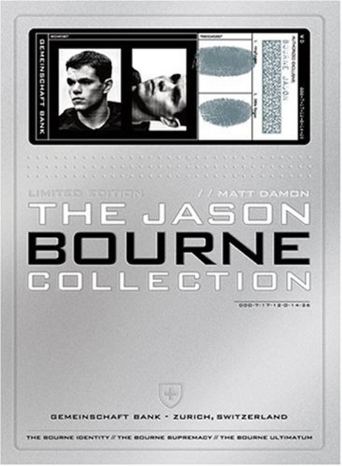 The Jason Bourne Collection The Bourne Identity  The Bourne Supremacy  The Bourne Ultimatum