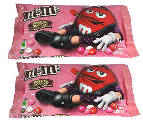 M and Ms Valentine - Milk Chocolate Candies Cupids Mix 10 OZ Bag - Pack of 2 M and Ms Valentine - Milk Chocolate Candies Cupids Mix 10 OZ Bag - Pack of 2